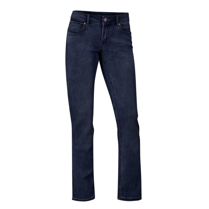 5-Pocket Damen Jeans in Stretch-Qualität, dark blue denim, 40 von Artime