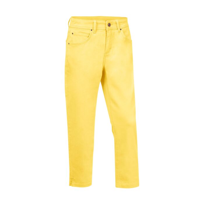 5-Pocket Hose Damen, gelb, 46 von Artime