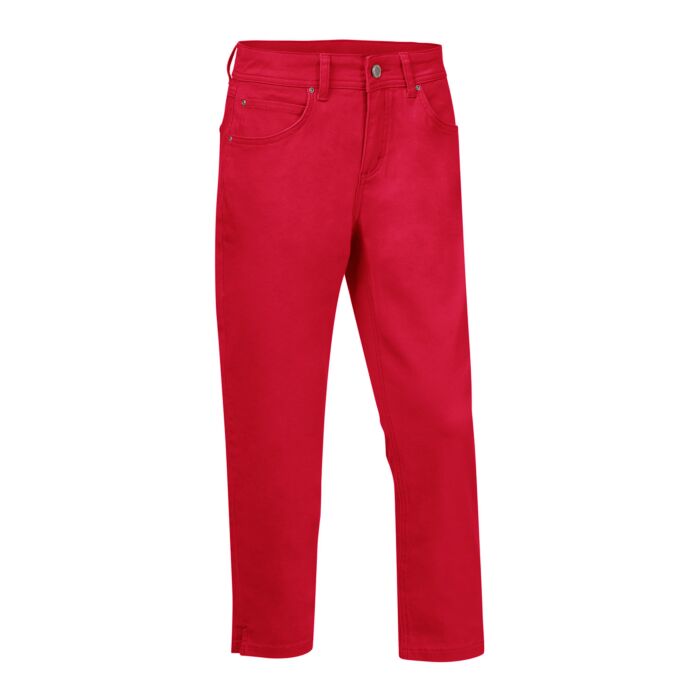 5-Pocket Hose Damen, rot, 40 von Artime