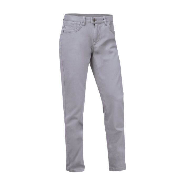 5-Pocket Hose Damen Stretch-Qualität, grau, 38 von Artime