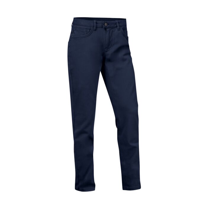 5-Pocket Hose Damen Stretch-Qualität, marine, 34 von Artime