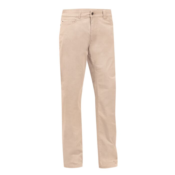 5-Pocket-Hose Herren mit Elasthan, beige, 31 von Artime