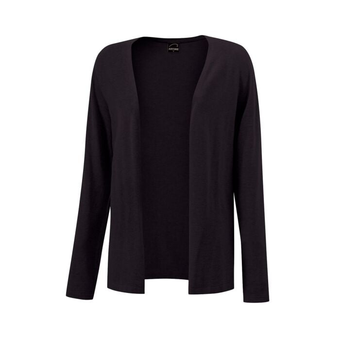 Anschmiegsamer Damen Cardigan, schwarz von Artime