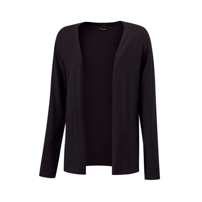 Anschmiegsamer Damen Cardigan, schwarz von Artime