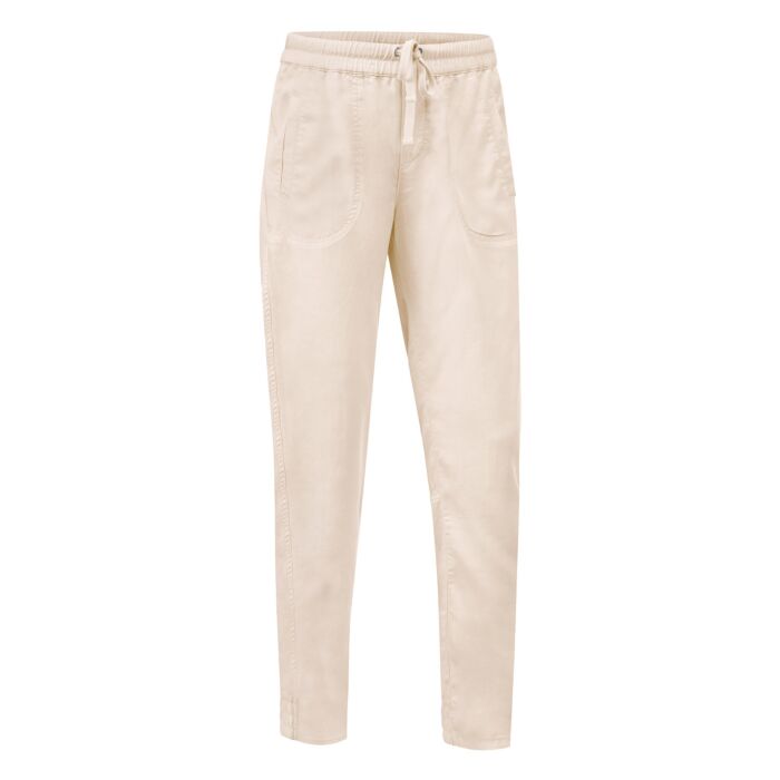 Lässige Hose aus Tencel, beige, M von Artime