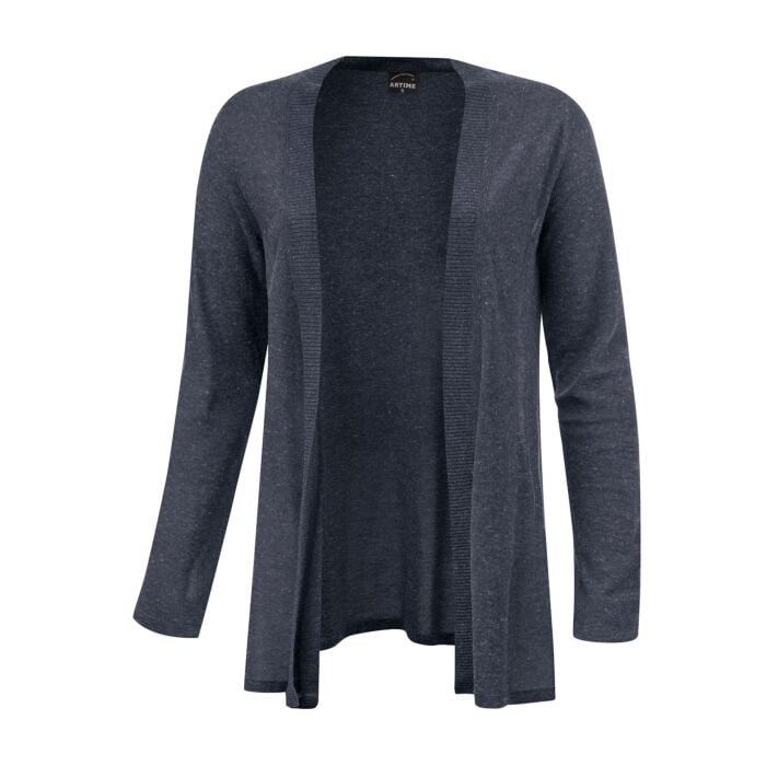 Leichter Cardigan ohne Verschluss, navy von Artime