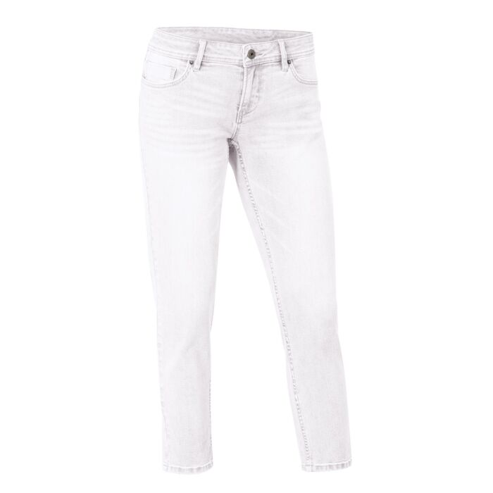 Modische 7/8 5-Pocket-Jeans, weiss, 38 von Artime