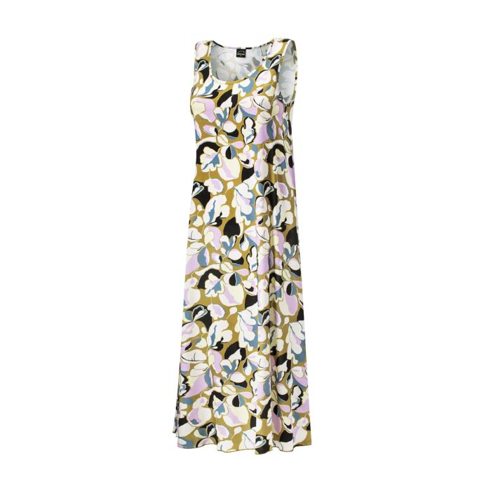 Sommerkleid mit Allover-Print, grün, XS von Artime