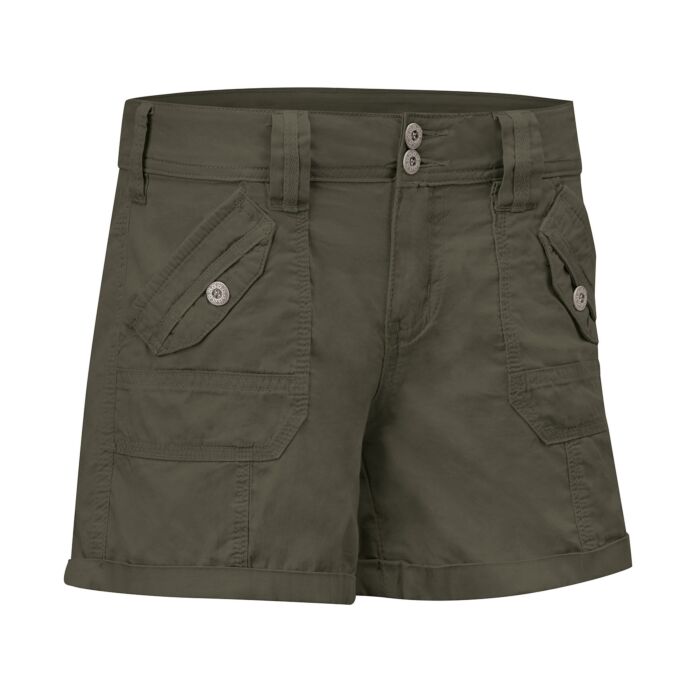 Sommerliche Damen Shorts, olive, 36 von Artime