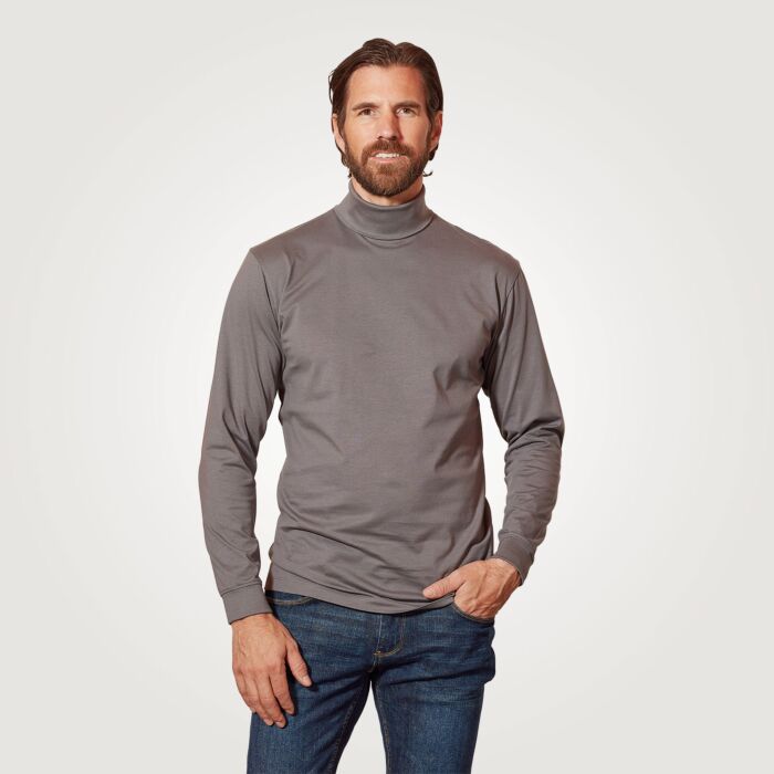 Basic Herren Rollkragen Shirt GOTS-zertifiziert Basic Herren Rollkragen Shirt GOTS-zertifiziert von Artime