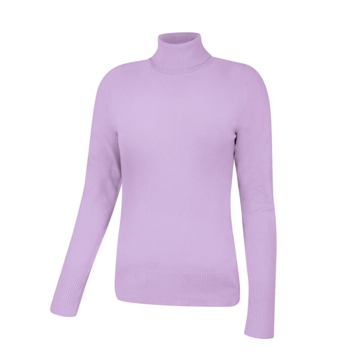 Basic Rollkragenpullover Damen uni von Artime