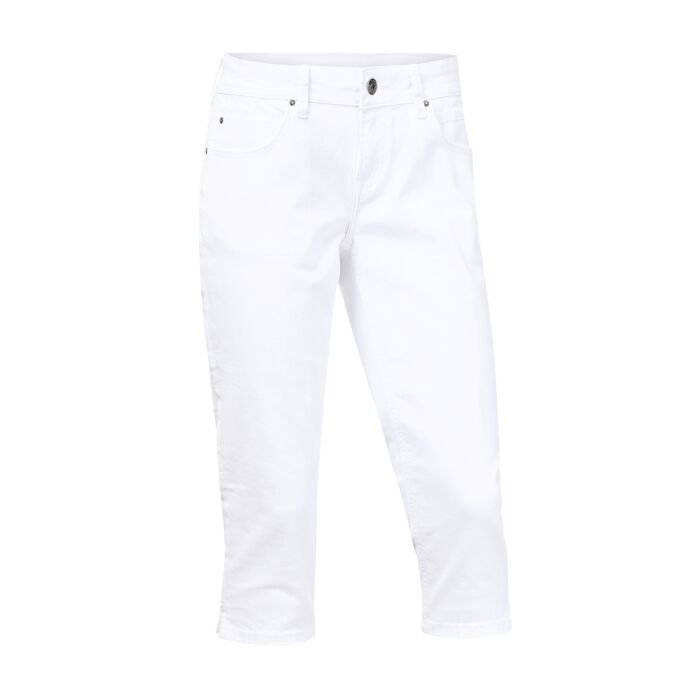 Capri Jeans perfekte Passform, weiss, 36 von Artime