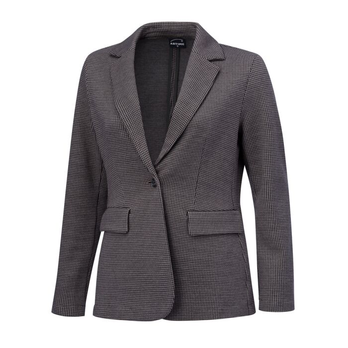 Damen Blazer mit Pepitamuster von Artime