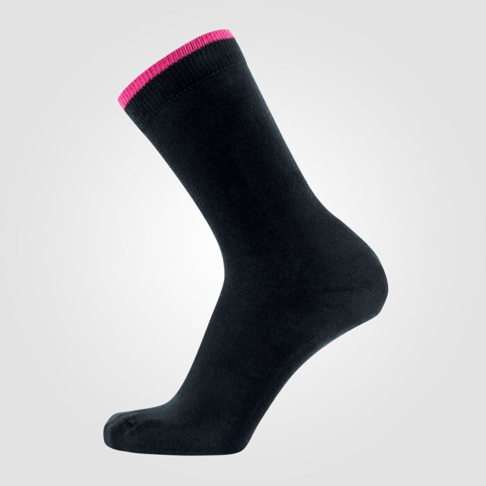 Damen Socken im 5er Pack, schwarz, 35–38 von Modeagentur Wettstein