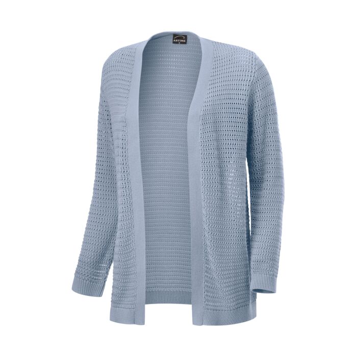 Damen-Strickjacke mit Ajourmuster von Artime Damen-Strickjacke mit Ajourmuster von Artime von Artime