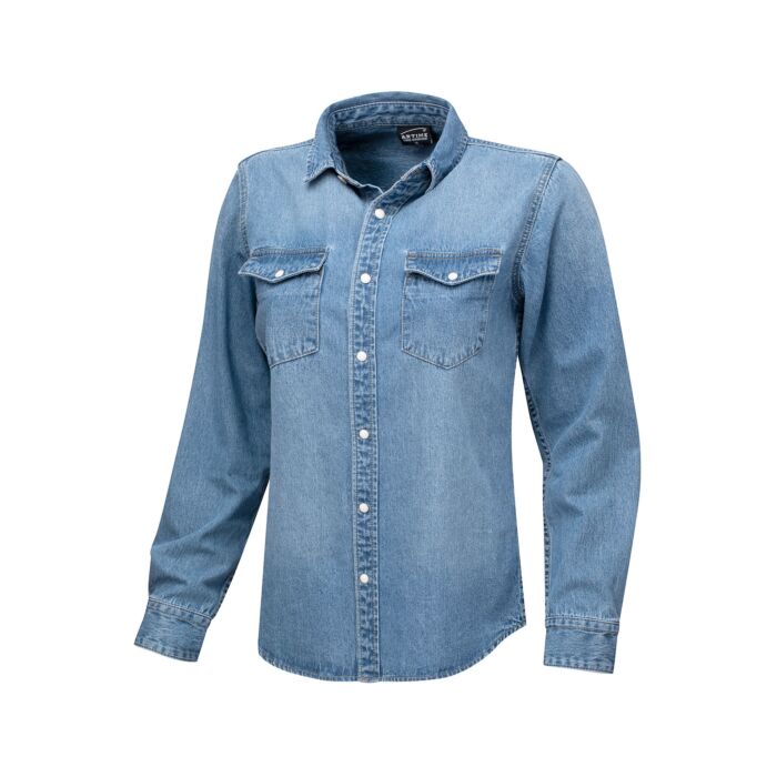 Denim Shirt für Damen blue bleached, XXL von Artime