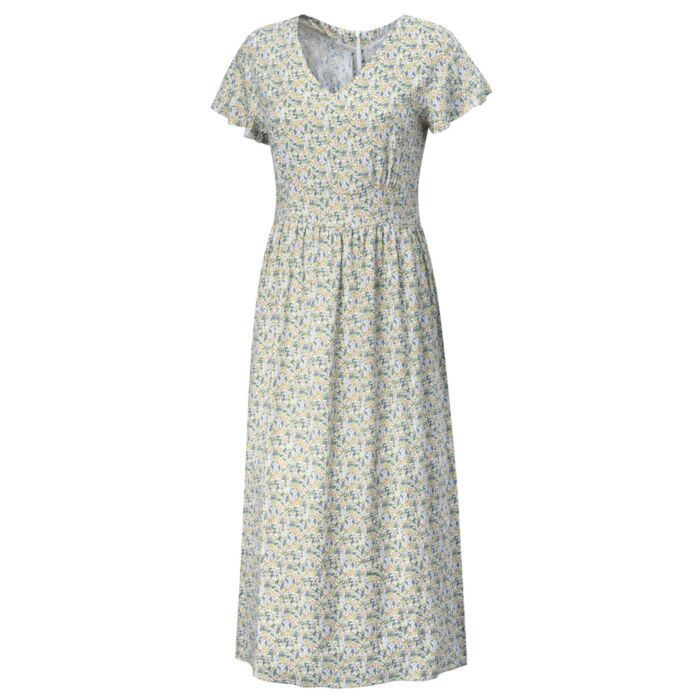 Florales Sommerkleid in angenehmer Viscosequalität grün Florales Sommerkleid in angenehmer Viscosequalität grün von Artime