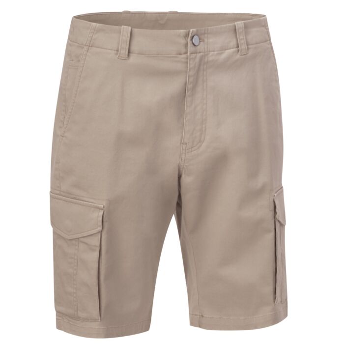 Herren Cargobermuda Stretch Qualität, camel von Artime