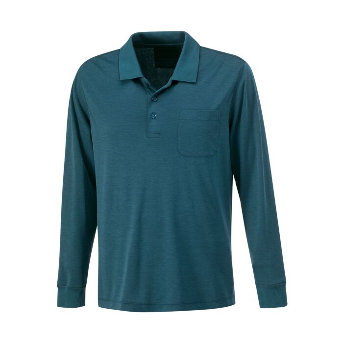 Herren-Poloshirt geknöpft mit langen Ärmeln Herren-Poloshirt geknöpft mit langen Ärmeln von Artime