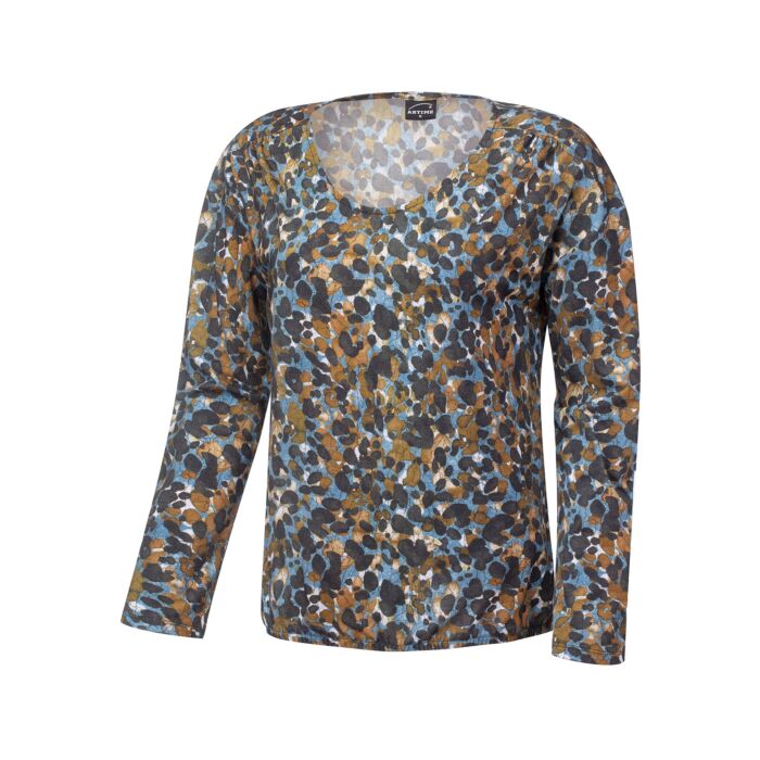 Langarmshirt Damen Allover-Print mit Modal Langarmshirt Damen Allover-Print mit Modal von Artime