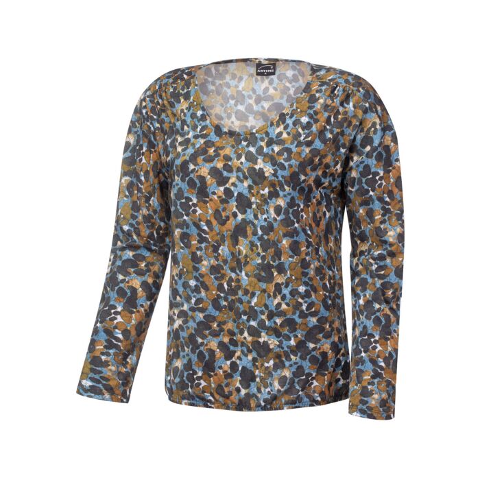 Langarmshirt Damen Allover-Print mit Modal von Artime