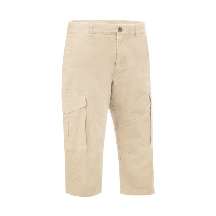 Modische 3/4 Cargohose mit vielen Taschen, beige, Xxxl von Artime