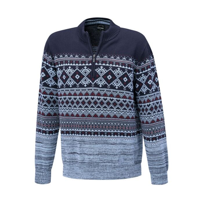 Norweger-Pullover mit Troyerkragen von Artime