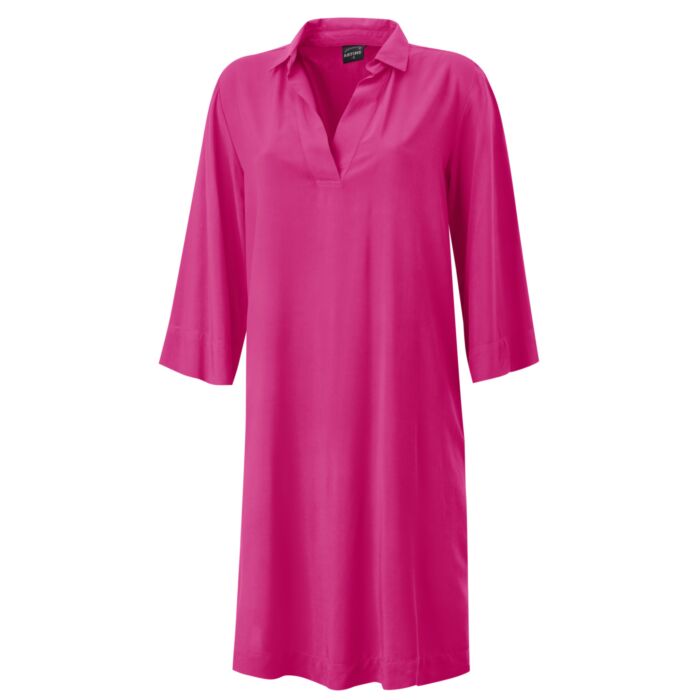 Sommerliches Tunika Kleid aus Viscose pink von Artime