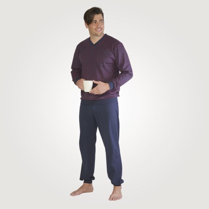 V-Neck Pyjama von Artime für Herren von Artime