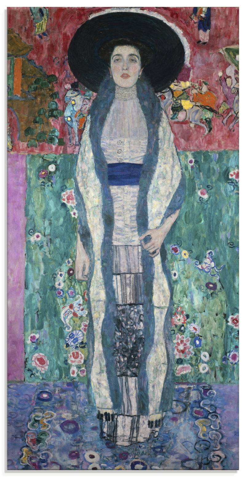 Artland Glasbild »Bildnis Adele Bloch-Bauer II. 1912«, Frau, (1 St.), in verschiedenen Grössen von Artland