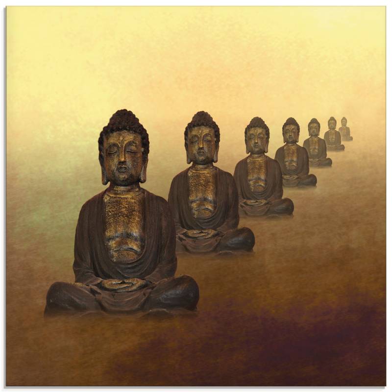 Artland Glasbild »Buddha II«, Religion, (1 St.), in verschiedenen Grössen von Artland