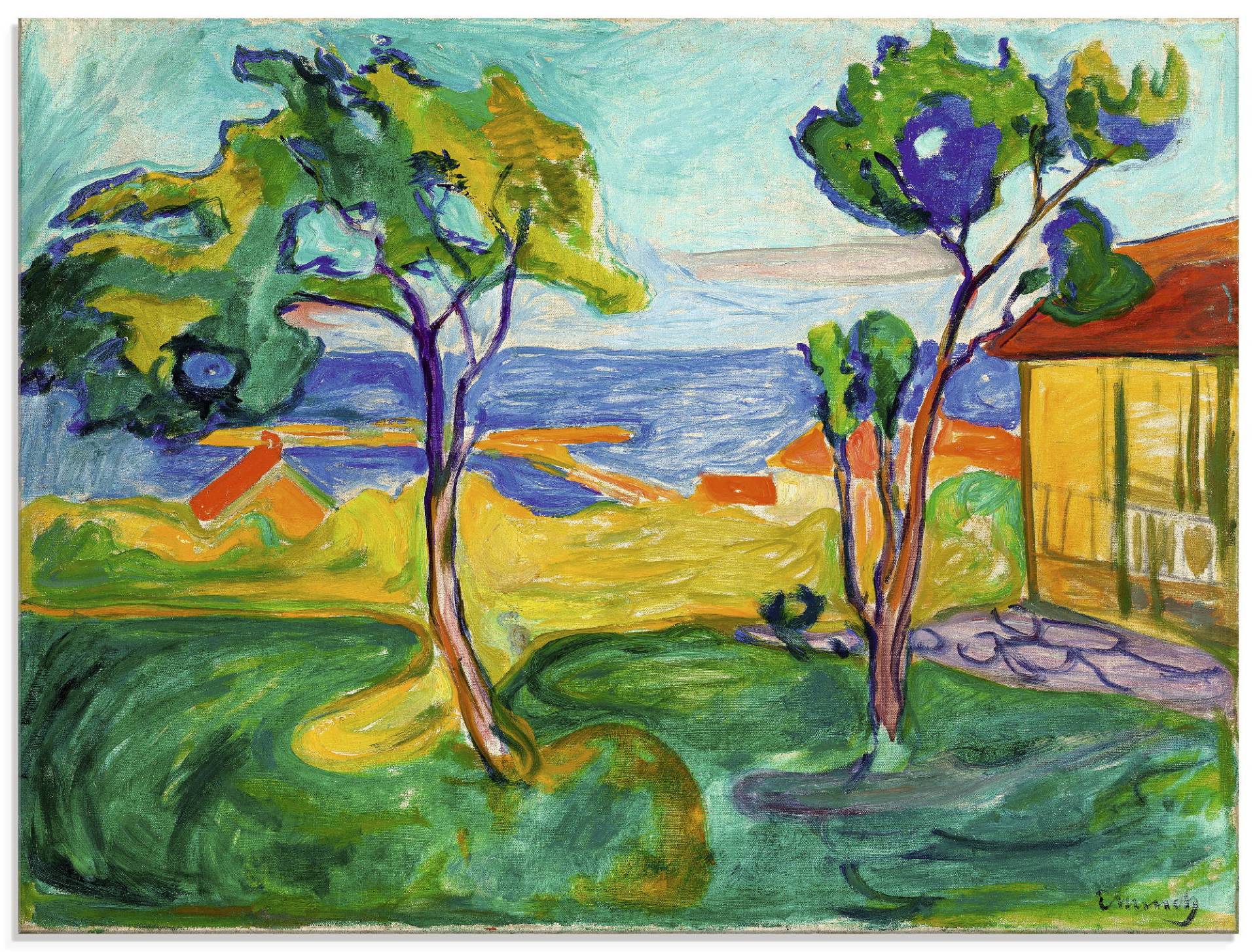 Artland Glasbild »Der Garten in Asgardstrand. 1904-05«, Wiesen & Bäume, (1 St.), in verschiedenen Grössen Artland Glasbild »Der Garten in Asgardstrand. 1904-05«, Wiesen & Bäume, (1 St.), in verschiedenen Grössen von Artland
