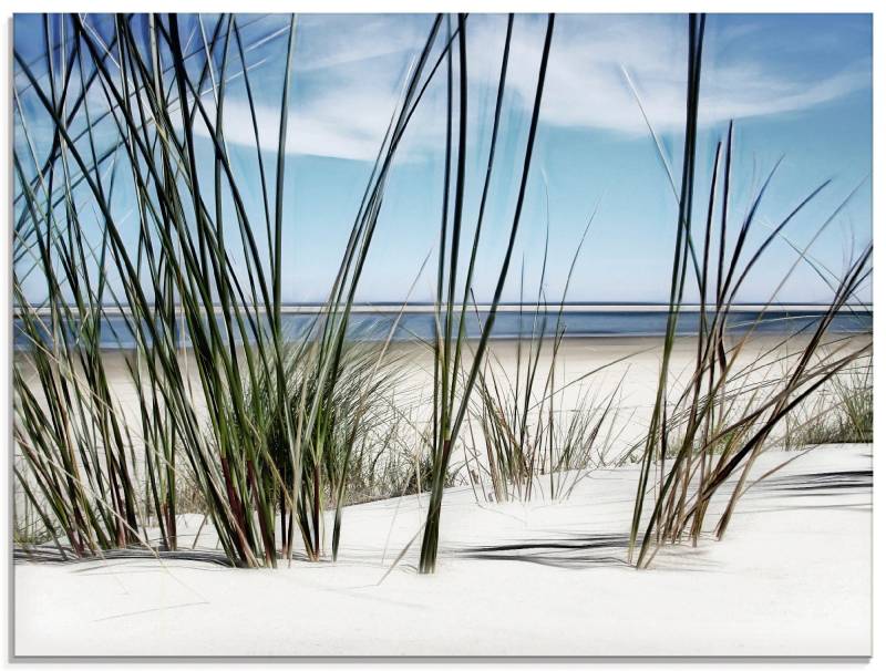 Artland Glasbild »Düne«, Strand, (1 St.), in verschiedenen Grössen von Artland