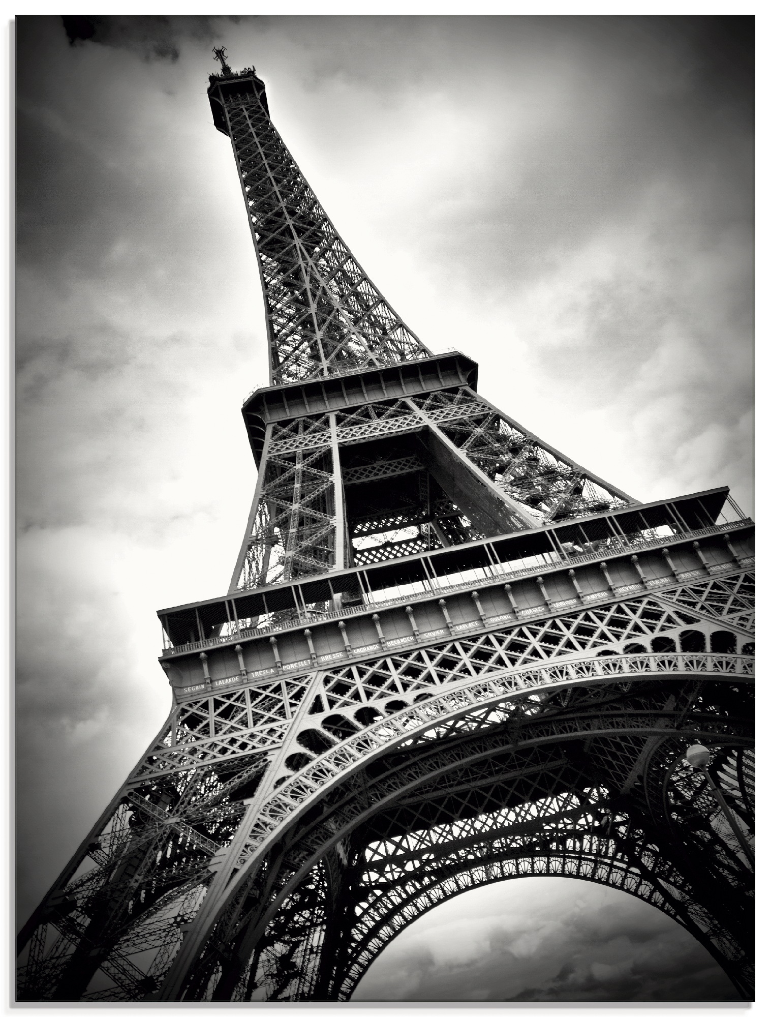 Artland Glasbild »Eiffelturm Paris«, Gebäude, (1 St.), in verschiedenen Grössen von Artland