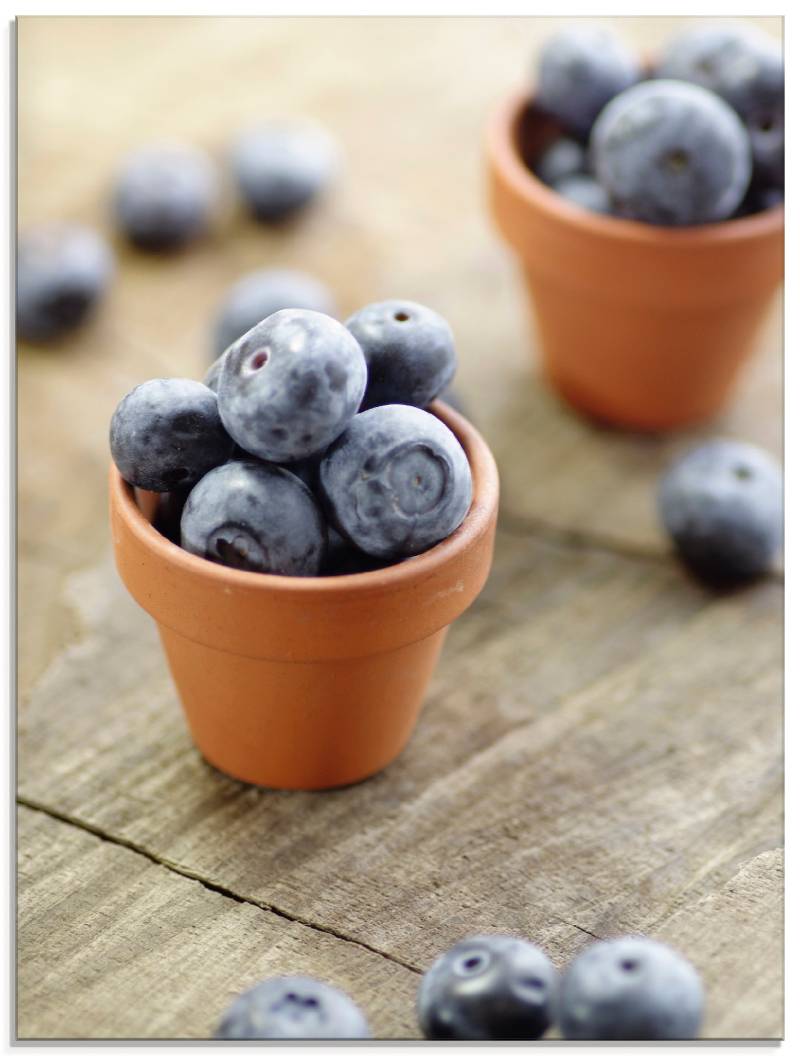 Artland Glasbild »Frische Blaubeeren«, Lebensmittel, (1 St.), in verschiedenen Grössen von Artland