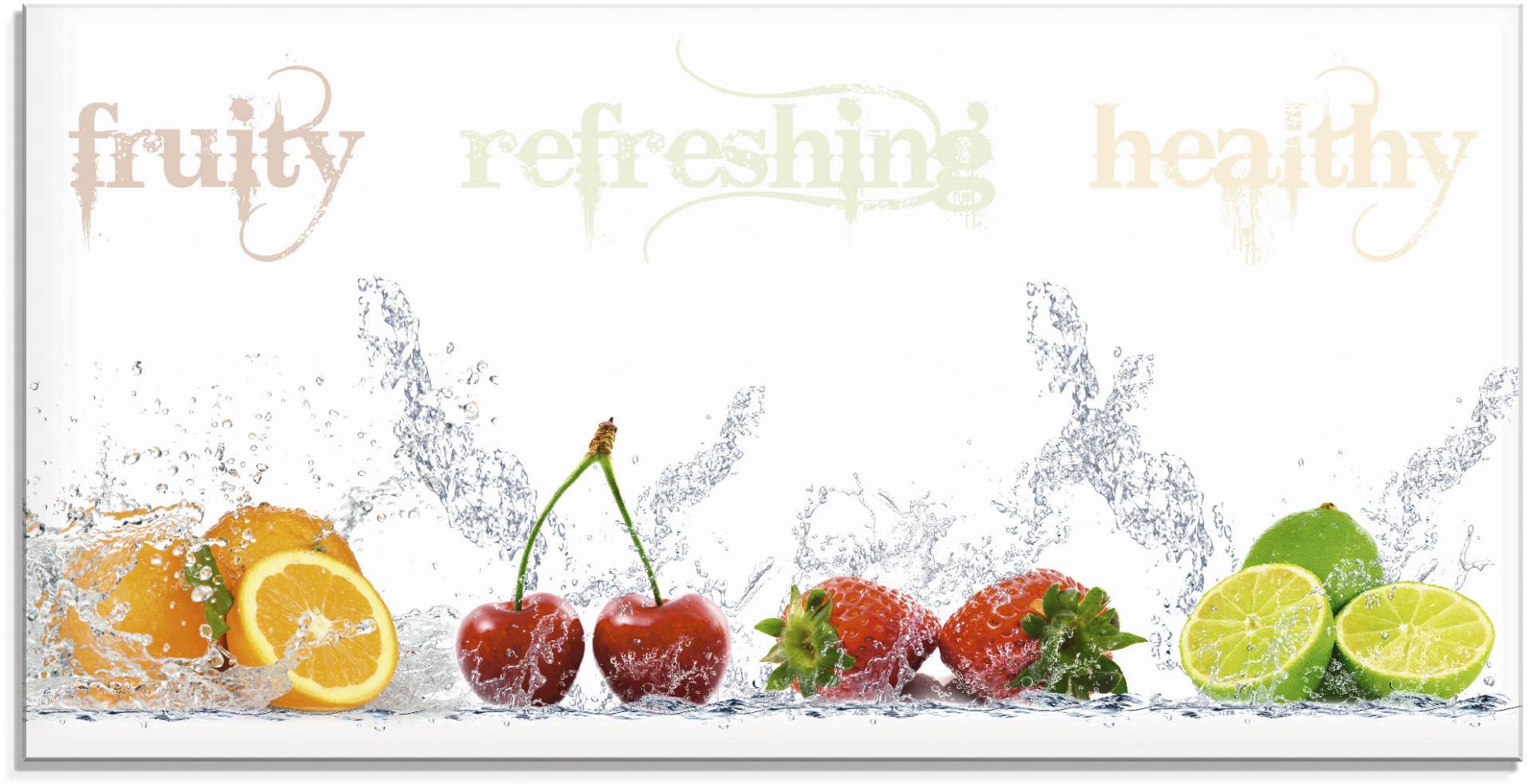 Artland Glasbild »Fruchtig erfrischend gesund Fruchtmix«, Lebensmittel, (1 St.), in verschiedenen Grössen Artland Glasbild »Fruchtig erfrischend gesund Fruchtmix«, Lebensmittel, (1 St.), in verschiedenen Grössen von Artland