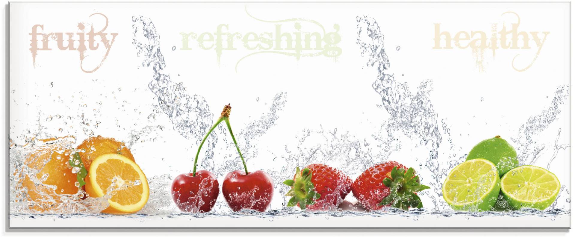 Artland Glasbild »Fruchtig erfrischend gesund Fruchtmix«, Lebensmittel, (1 St.), in verschiedenen Grössen Artland Glasbild »Fruchtig erfrischend gesund Fruchtmix«, Lebensmittel, (1 St.), in verschiedenen Grössen von Artland