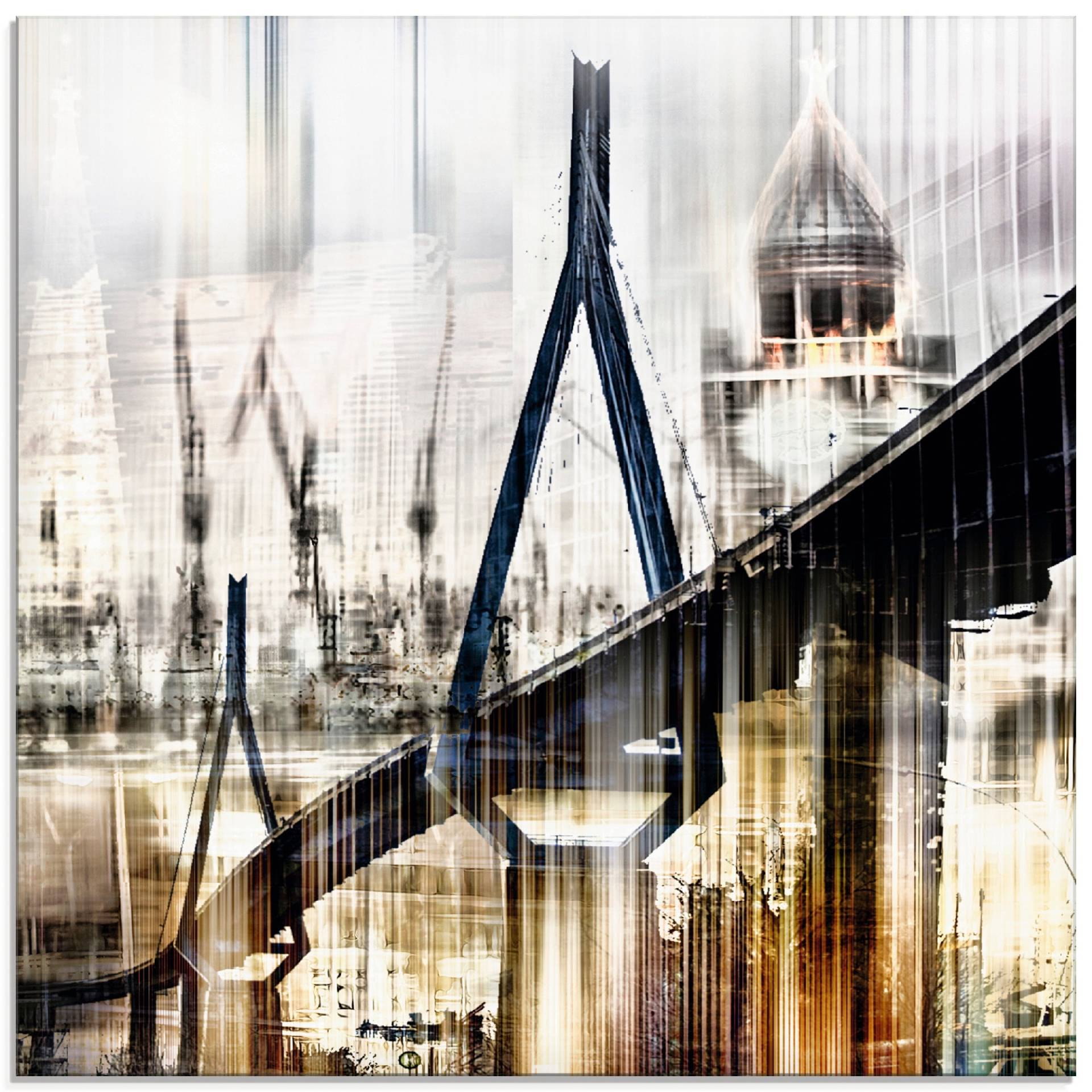 Artland Glasbild »Hamburg Skyline Collage III«, Deutschland, (1 St.), in verschiedenen Grössen Artland Glasbild »Hamburg Skyline Collage III«, Deutschland, (1 St.), in verschiedenen Grössen von Artland