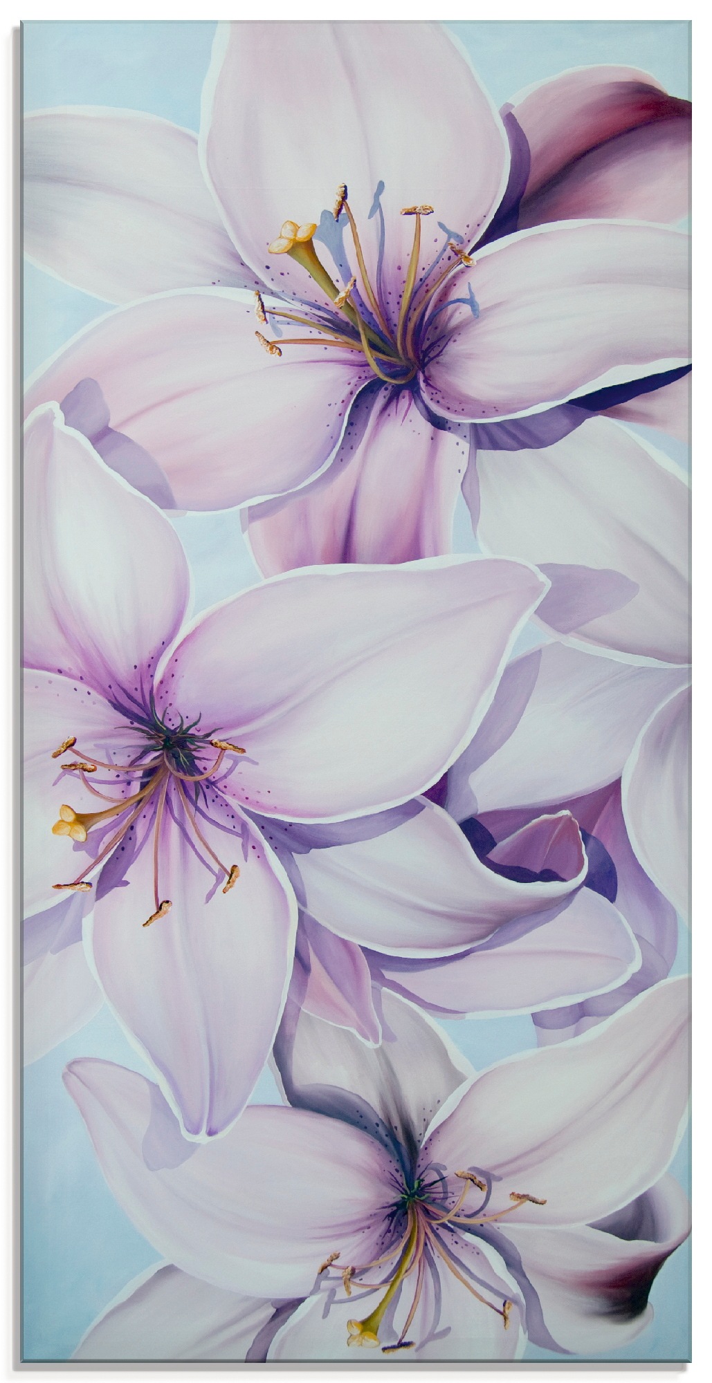 Artland Glasbild »Lilien«, Blumen, (1 St.), in verschiedenen Grössen von Artland