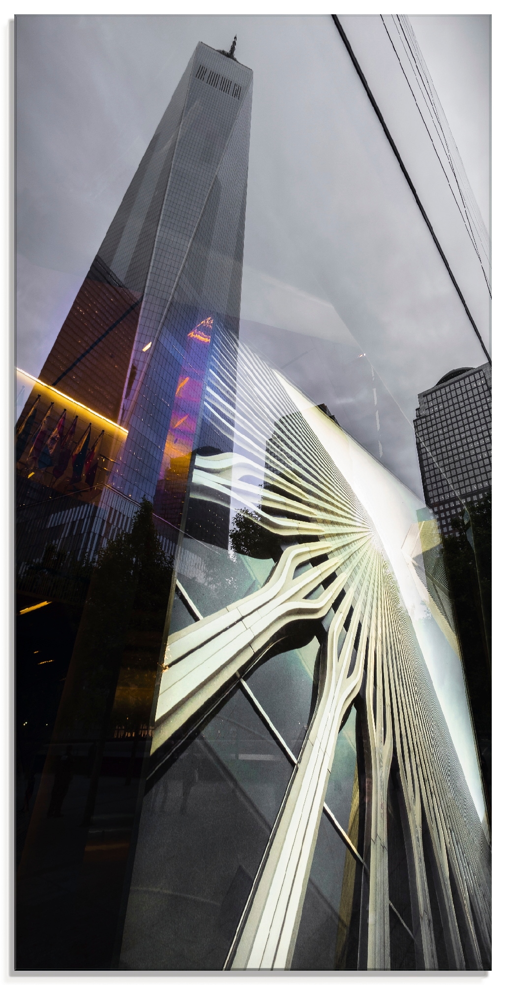 Artland Glasbild »One World Trade Center«, Amerika, (1 St.), in verschiedenen Grössen von Artland