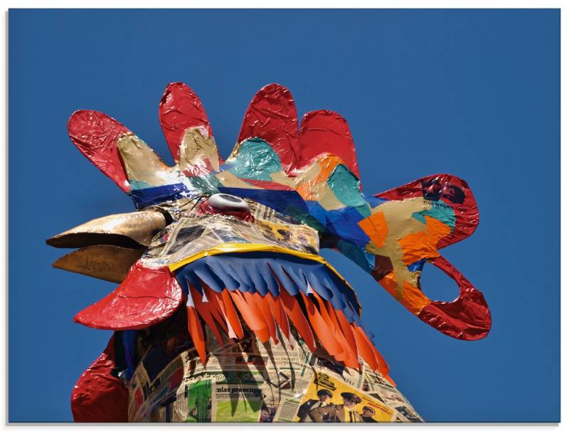 Artland Glasbild »Portugal Gallo«, Vögel, (1 St.), in verschiedenen Grössen von Artland