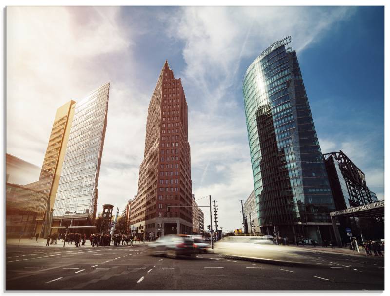 Artland Glasbild »Potsdamer Platz Berlin I«, Deutschland, (1 St.), in verschiedenen Grössen von Artland