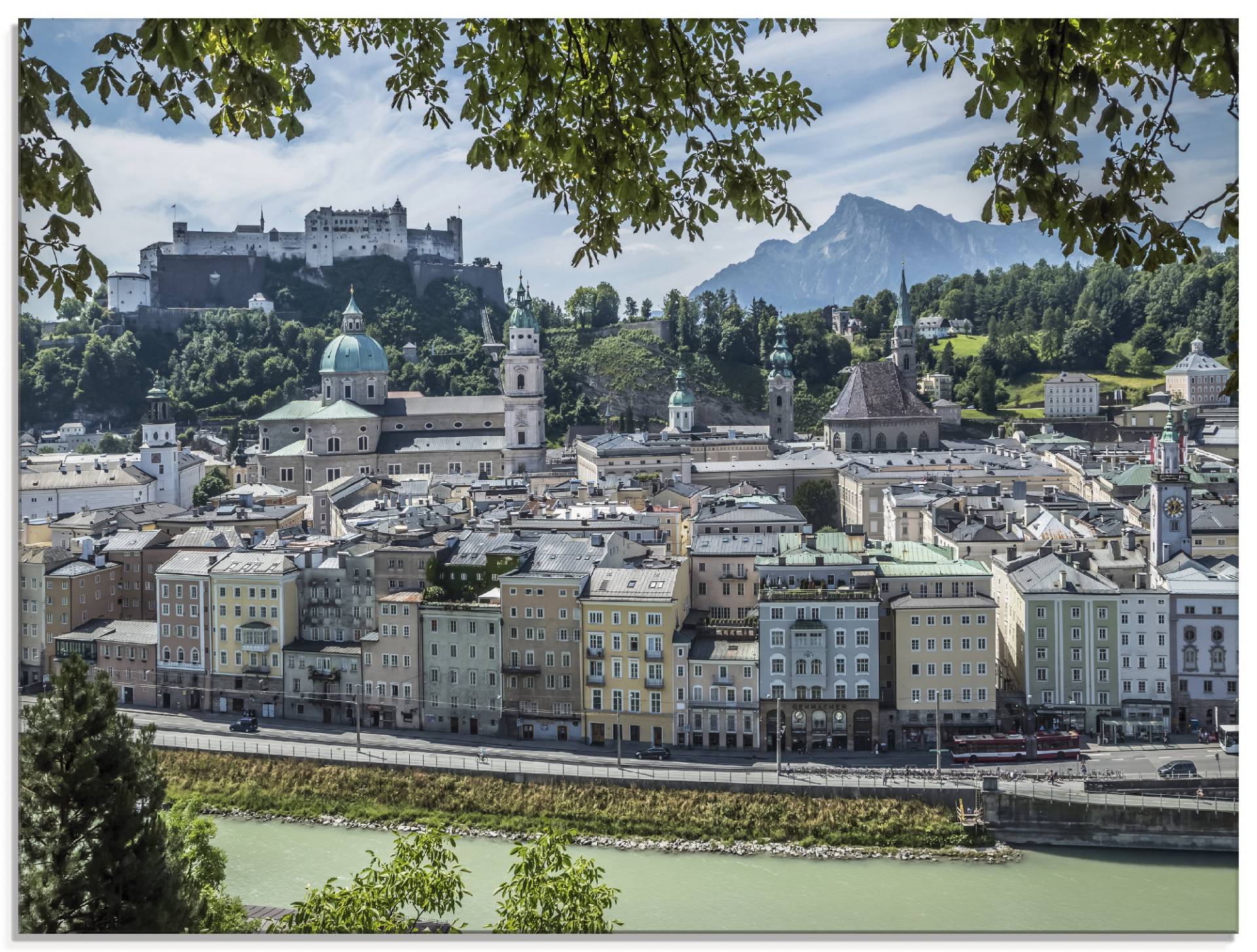 Artland Glasbild »Salzburg Blick auf die Altstadt«, Österreich, (1 St.), in verschiedenen Grössen Artland Glasbild »Salzburg Blick auf die Altstadt«, Österreich, (1 St.), in verschiedenen Grössen von Artland