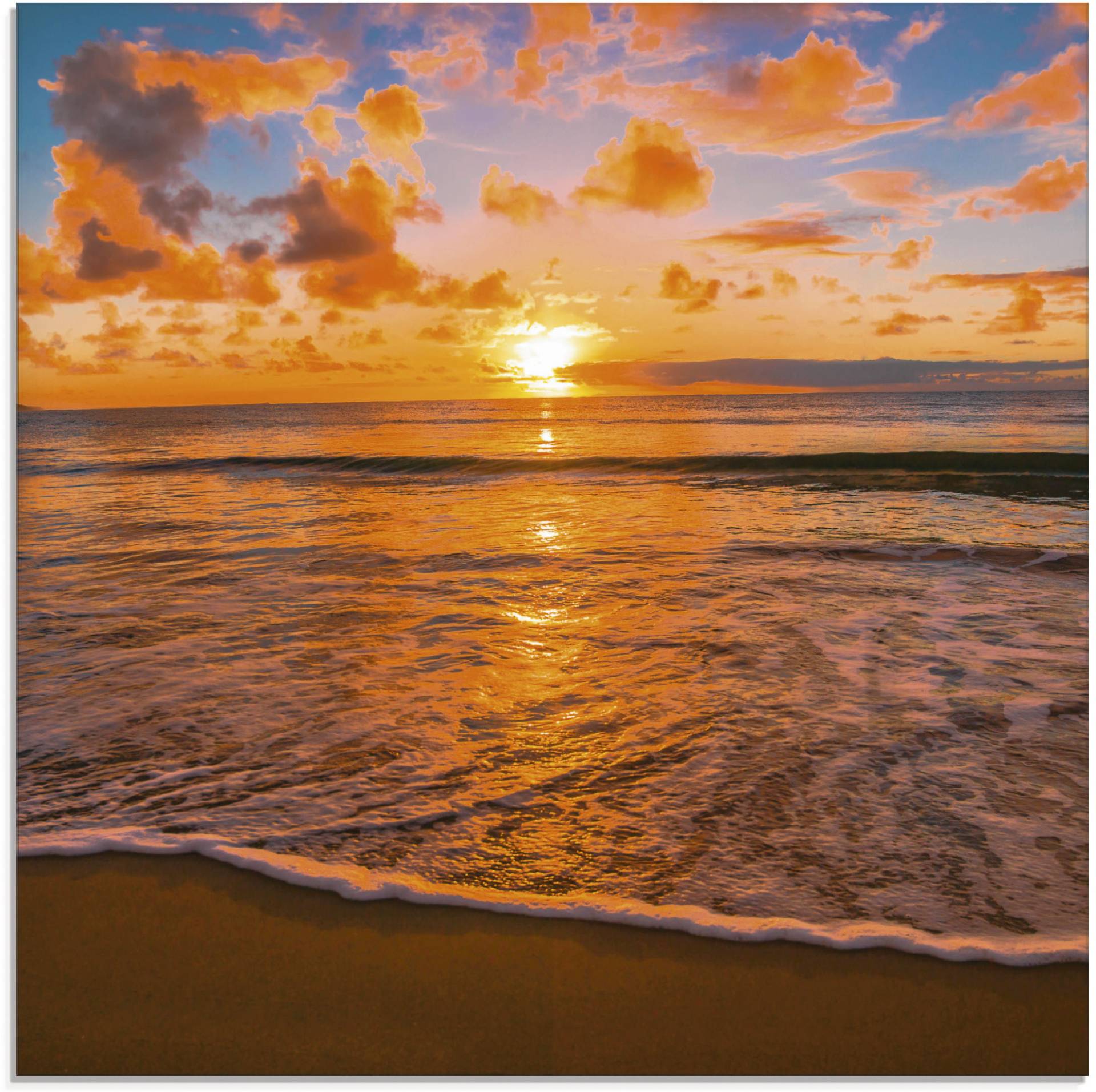 Artland Glasbild »Sonnenuntergang am Strand«, Sonnenaufgang & -untergang, (1 St.), in verschiedenen Grössen Artland Glasbild »Sonnenuntergang am Strand«, Sonnenaufgang & -untergang, (1 St.), in verschiedenen Grössen von Artland