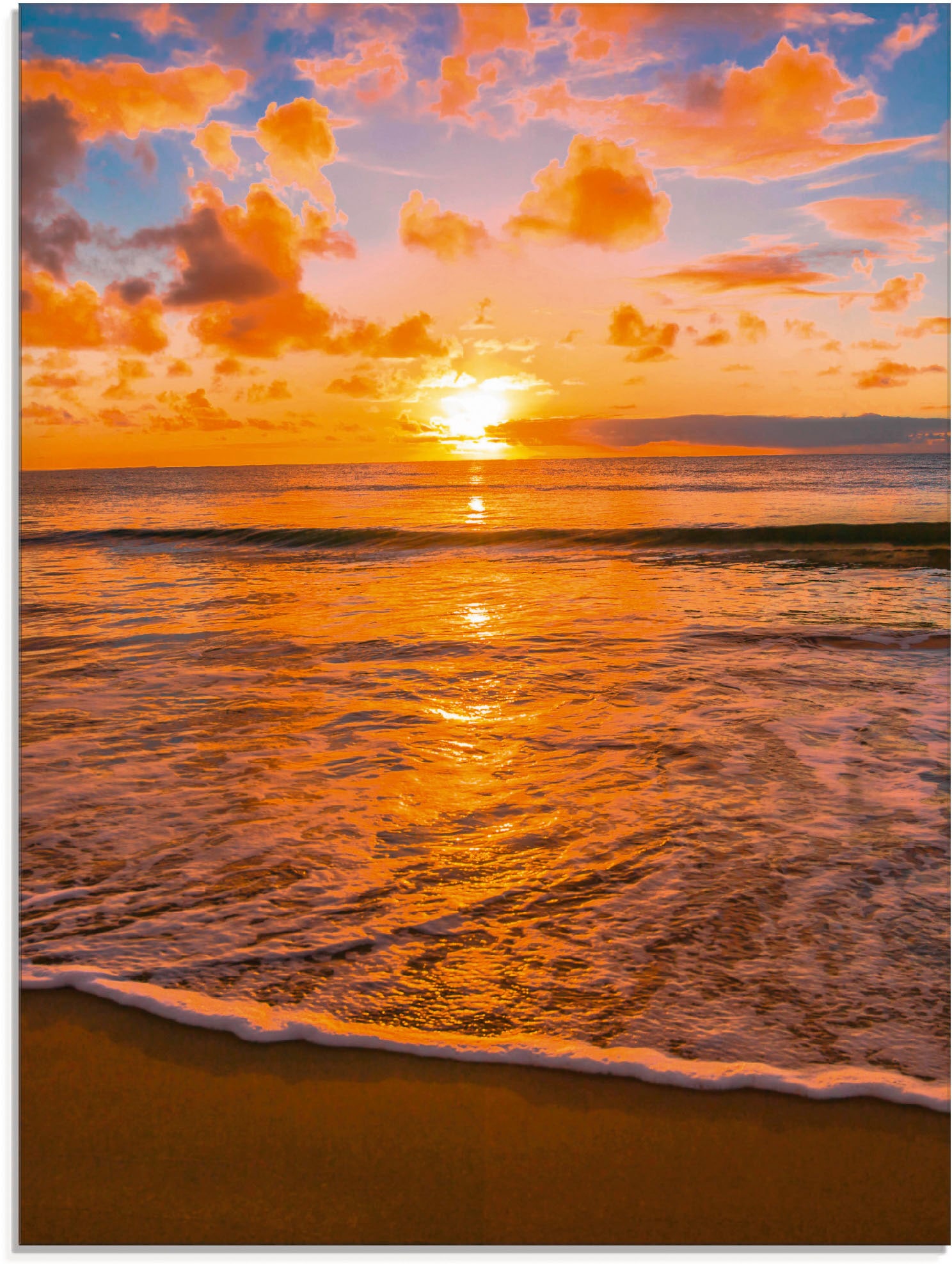Artland Glasbild »Sonnenuntergang am Strand«, Sonnenaufgang & -untergang, (1 St.), in verschiedenen Grössen Artland Glasbild »Sonnenuntergang am Strand«, Sonnenaufgang & -untergang, (1 St.), in verschiedenen Grössen von Artland
