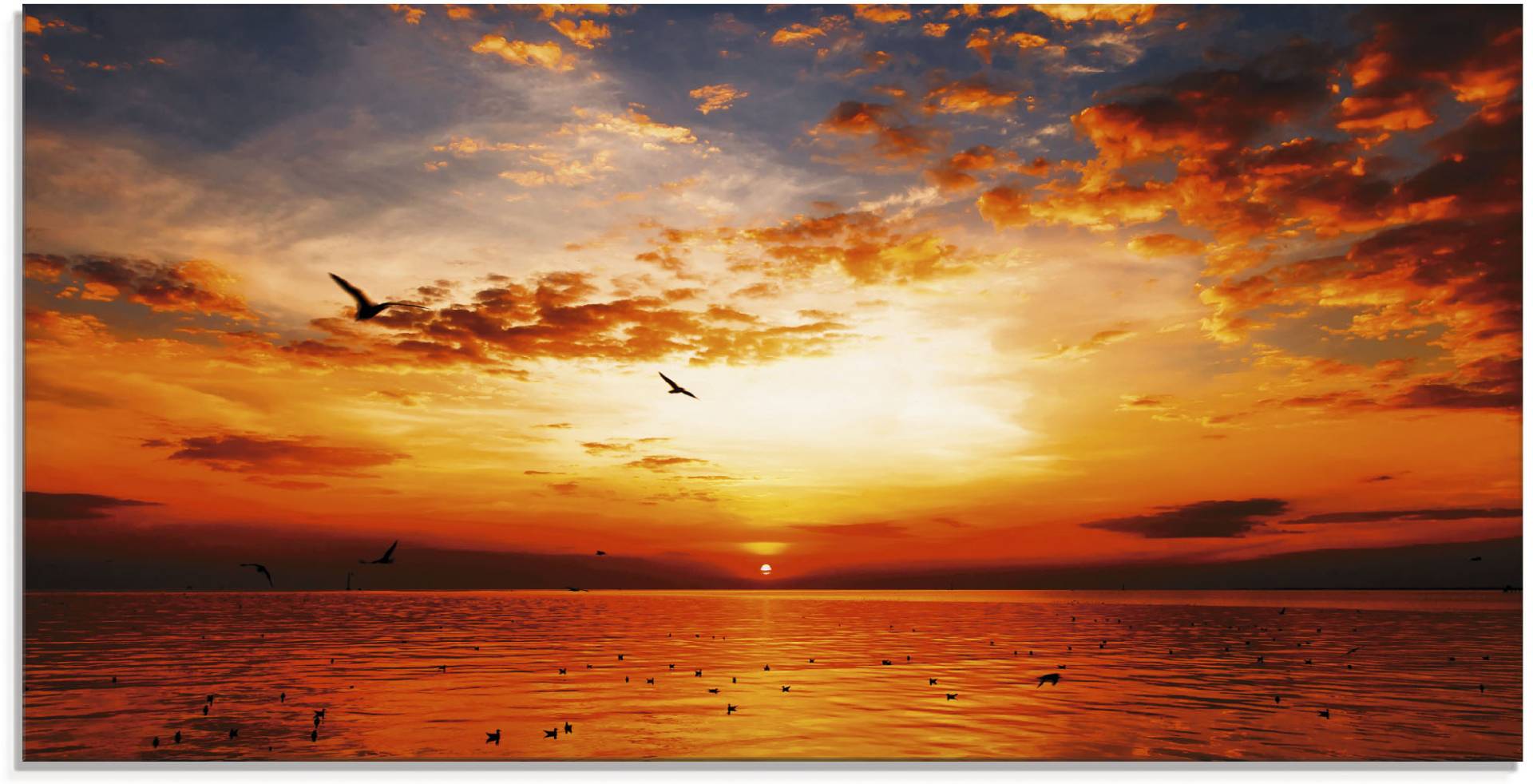 Artland Glasbild »Sonnenuntergang am Strand«, Sonnenaufgang & -untergang, (1 St.), in verschiedenen Grössen Artland Glasbild »Sonnenuntergang am Strand«, Sonnenaufgang & -untergang, (1 St.), in verschiedenen Grössen von Artland