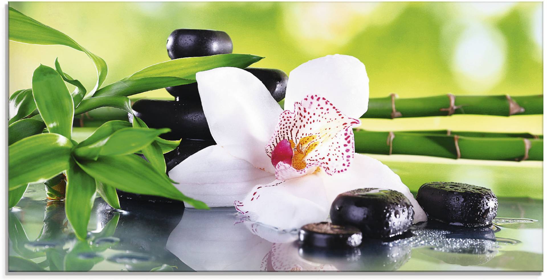 Artland Glasbild »Spa Steine Bambus Zweige Orchidee«, Zen, (1 St.), in verschiedenen Grössen Artland Glasbild »Spa Steine Bambus Zweige Orchidee«, Zen, (1 St.), in verschiedenen Grössen von Artland