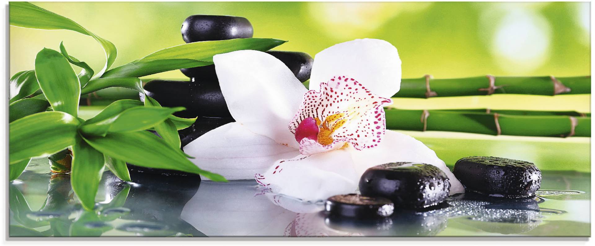 Artland Glasbild »Spa Steine Bambus Zweige Orchidee«, Zen, (1 St.), in verschiedenen Grössen Artland Glasbild »Spa Steine Bambus Zweige Orchidee«, Zen, (1 St.), in verschiedenen Grössen von Artland
