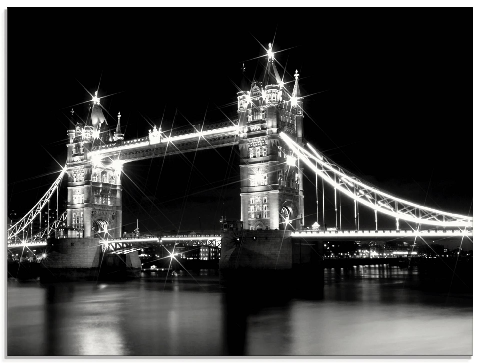 Artland Glasbild »Tower Bridge London«, Brücken, (1 St.), in verschiedenen Grössen von Artland