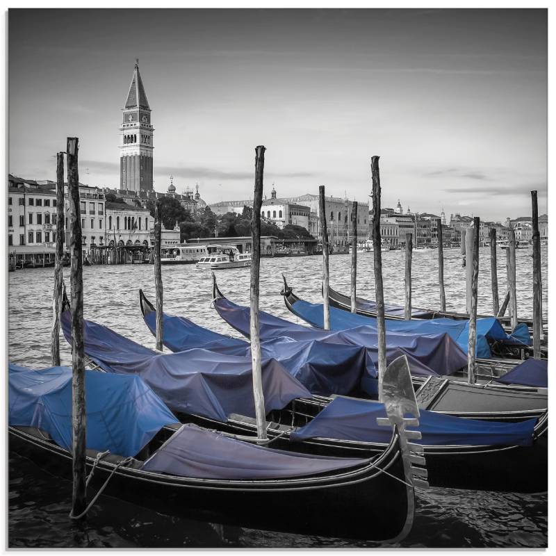 Artland Glasbild »Venedig Canal Grande & Markusturm I«, Boote & Schiffe, (1 St.), in verschiedenen Grössen von Artland